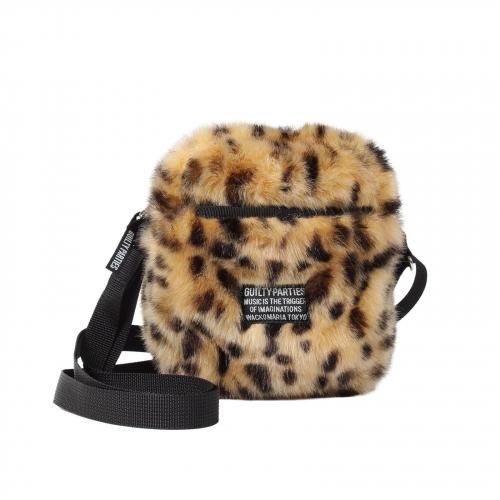 WACKO MARIA ワコマリア SPEAK EASY / LEOPARD FAUX FUR SHOULDER MINI