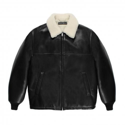 WACKO MARIA MOUTON COLLAR GANG COAT Lサイズ WACKO MARIA MOUTON COLLAR GANG COAT Lサイズ - メルカリ