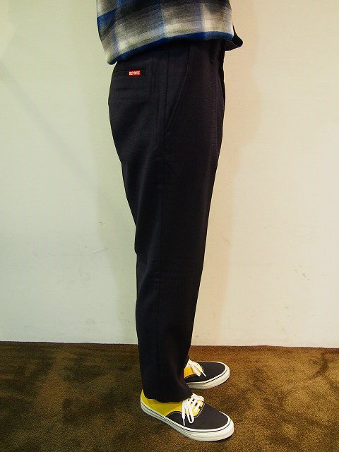 WACKO MARIA ワコマリア HOUNDSTOOTH CHECK SKATE TROUSERS(TYPE-2 