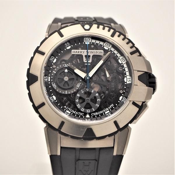 中古】HARRY WINSTON(ハリーウィンストン) オーシャン スポーツ 中古】HARRY WINSTON(ハリーウィンストン) オーシャン スポーツ