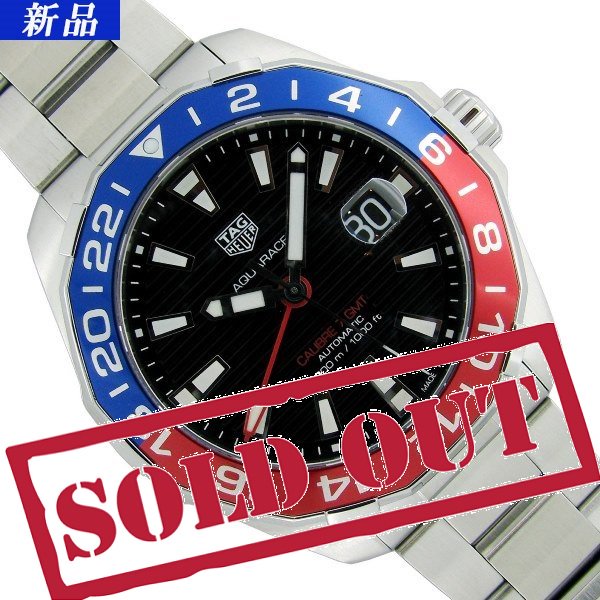 新品】TAG Heuer（タグ・ホイヤー） アクアレーサー GMT WAY201F 