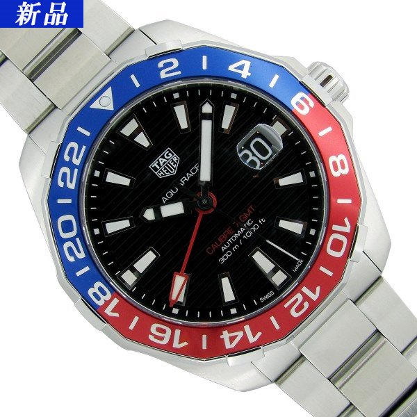 新品】TAG Heuer（タグ・ホイヤー） アクアレーサー GMT WAY201F