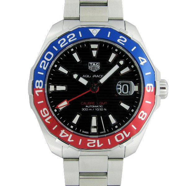 新品】TAG Heuer（タグ・ホイヤー） アクアレーサー GMT WAY201F