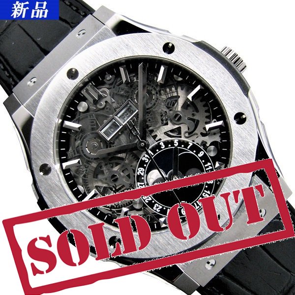 新品 Hublot ウブロ クラシック フュージョン アエロフュージョン ムーンフェイズ チタニウム 517 Nx 0170 Lr 六本木 時計専門店proud プラウド