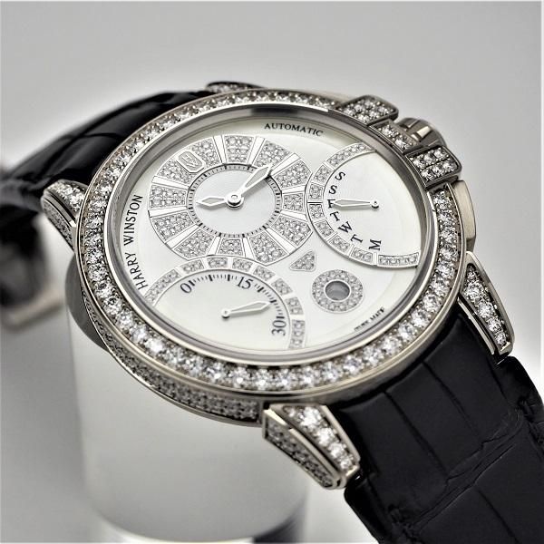 新品】HARRY WINSTON (ハリーウィンストン) オーシャン バイ 新品】HARRY WINSTON (ハリーウィンストン) オーシャン バイ