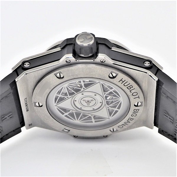 中古】HUBLOT（ウブロ） ビッグバン ウニコ サンブルー チタニウム