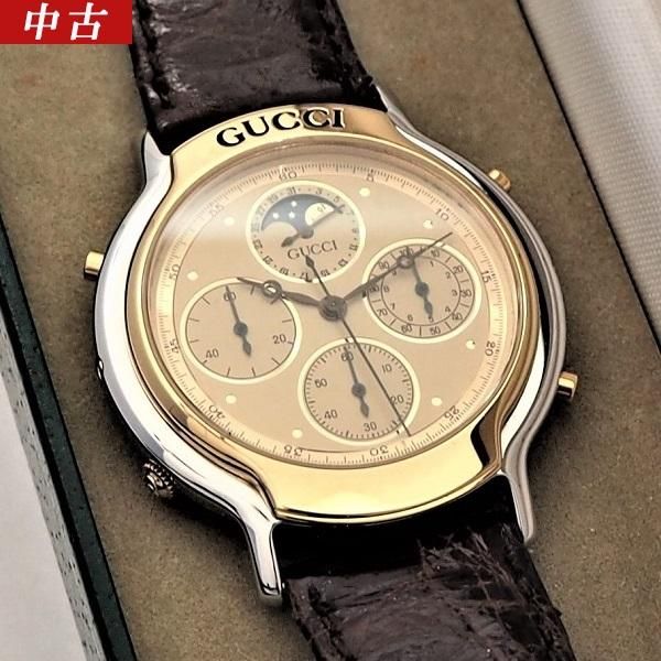 中古】GUCCI（グッチ） 8300 ムーンフェイズ クロノグラフ - 六本木 