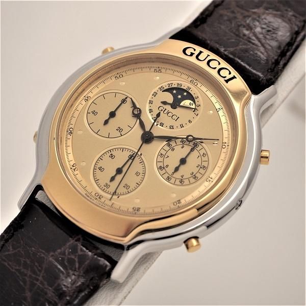 中古】GUCCI（グッチ） 8300 ムーンフェイズ クロノグラフ - 六本木 