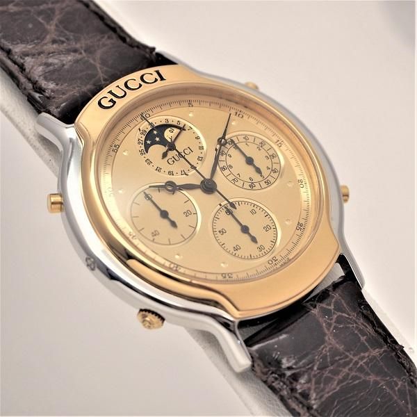 中古】GUCCI（グッチ） 8300 ムーンフェイズ クロノグラフ - 六本木