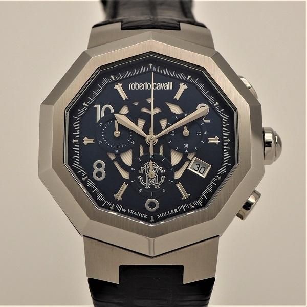 未使用】Roberto Cavalli by FRANCK MULLER（ロベルト カヴァリ バイ フランクミュラー） メンズ腕時計 クォーツ  RV1G003L0011 - 六本木 時計専門店PROUD(プラウド)