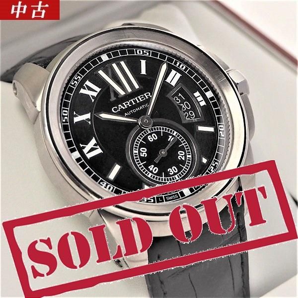 中古】CARTIER（カルティエ） カリブル ドゥ カルティエ W7100041 ...