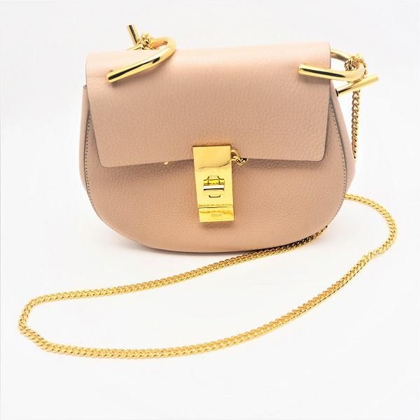 中古】Chloé （クロエ） ドリュー ショルダーバッグ スモールグレイン