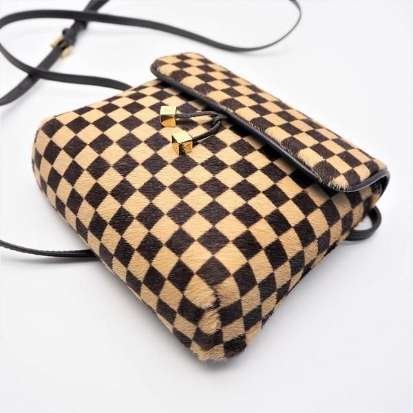 中古】LOUIS VUITTON（ルイヴィトン） ガゼル ショルダーバッグ ダミエ ...