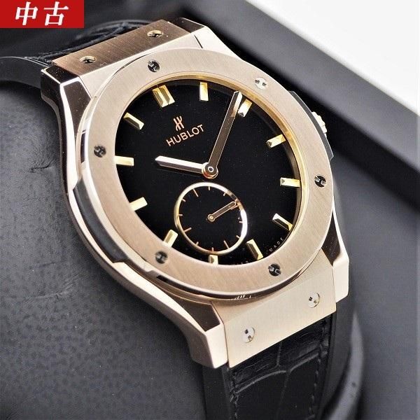 仕上げ済】【中古】 HUBLOT（ウブロ） クラシック フュージョン