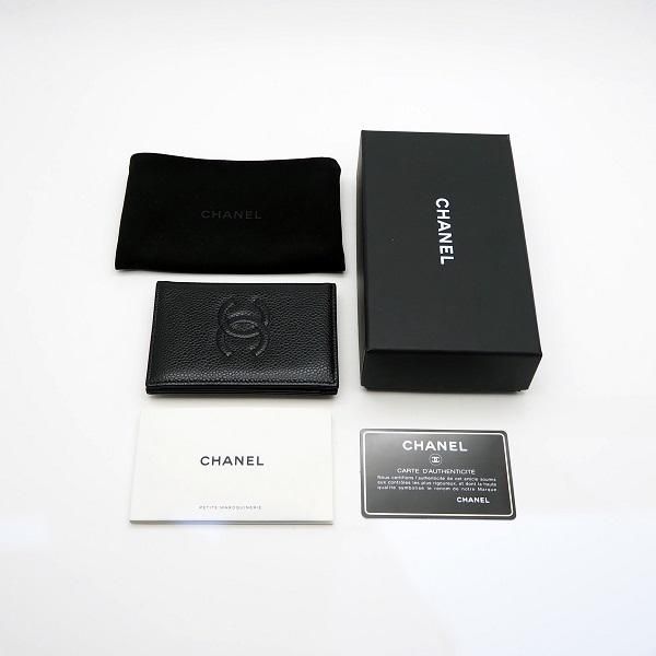 中古美品】CHANEL（シャネル） カードケース ココマーク ブラック A80821 - 六本木 時計専門店PROUD(プラウド)