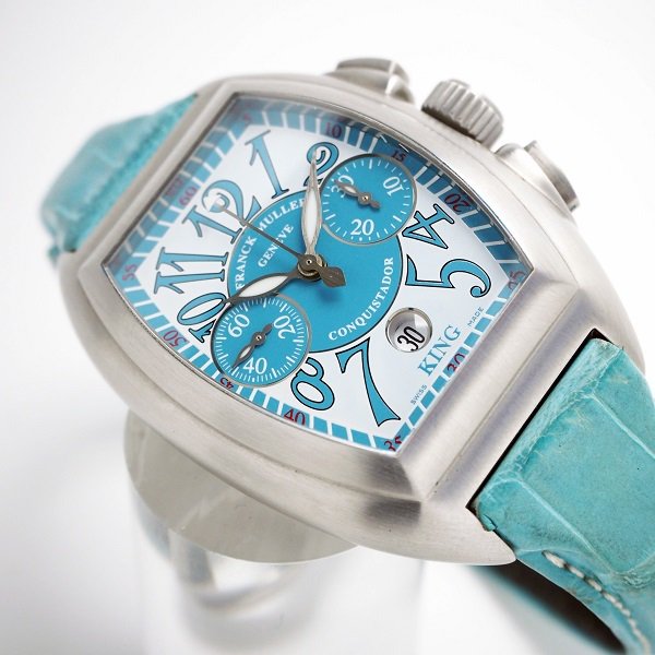 中古美品】 FRANCK MULLER（フランクミュラー） コンキスタドール