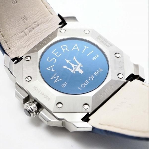 BVLGARI ブルガリ 洩れ オクト ヴェロチッシモ クロノグラフ