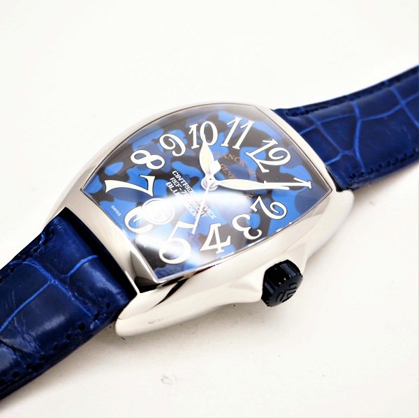 中古】FRANCK MULLER（フランクミュラー） トノウカーベックス ブルー ...