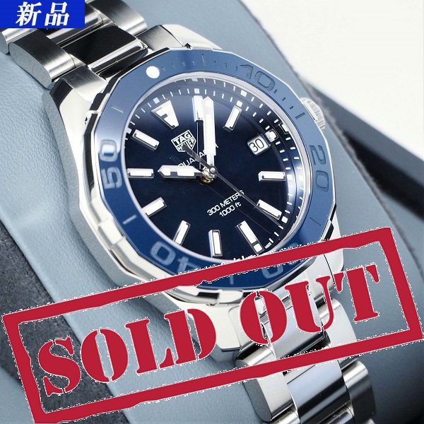 新品】TAG Heuer（タグ・ホイヤー） アクアレーサー 300M 35mm ブルーシェル WAY131S.BA0748 - 六本木  時計専門店PROUD(プラウド)