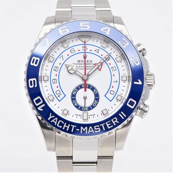【中古】ROLEX（ロレックス） ヨットマスターII ベンツ針 新型 SS ...