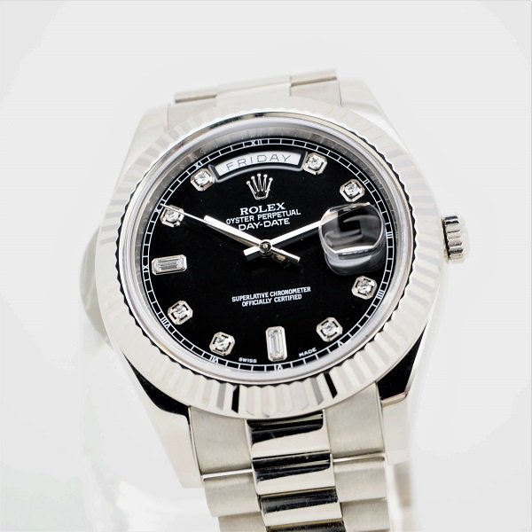 ROLEX（ロレックス）デイデイト II ブラック ランダム品番 218239A 【中古】 - 六本木 時計専門店PROUD(プラウド)