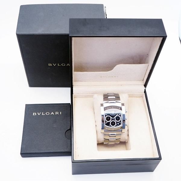 外装仕上げ済】【中古】BVLGARI（ブルガリ） アショーマ 48mm クロノ