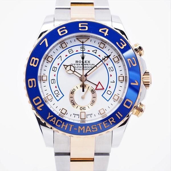 ROLEX ロレックス ヨットマスターII 新型ベンツ針 116680