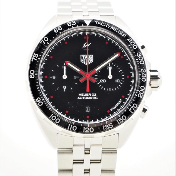 新品】TAG Heuer（タグ・ホイヤー）フラグメントデザイン キャリバー ホイヤー02 クロノグラフ CAZ201A.BA0641 世界限定500本  - 六本木 時計専門店PROUD(プラウド)