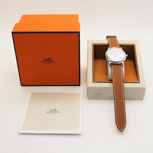 エルメス 腕時計 セザム スケルトン SM1.710 - 時計