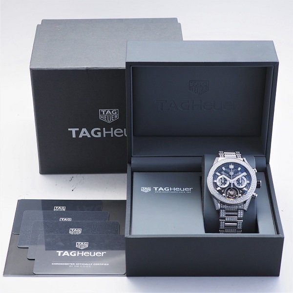 中古】【国際保証書2018年3月】 TAG HEUER(タグ・ホイヤー) カレラ