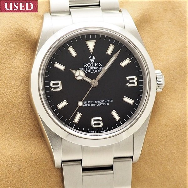 中古】ROLEX（ロレックス） エクスプローラー I 36mm SS F品番 114270 - 六本木 時計専門店PROUD(プラウド)