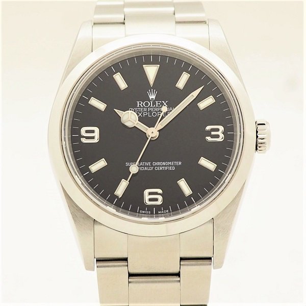 中古】ROLEX（ロレックス） エクスプローラー I 36mm SS F品番 114270 - 六本木 時計専門店PROUD(プラウド)