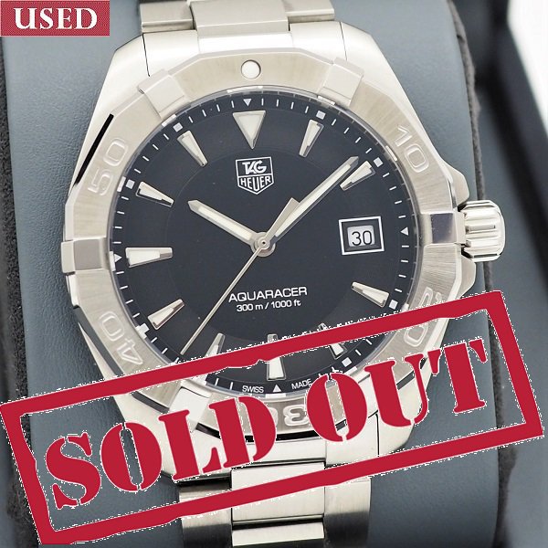 中古】【国際保証書有】 TAG HEUER (タグ・ホイヤー) アクアレーサー