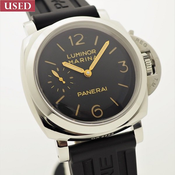 中古】【国内正規保証書2017年3月】 PANERAI (パネライ) ルミノール マリーナ 1950 3DAYS 47mm R番 PAM00422(OP6892)  - 六本木 時計専門店PROUD(プラウド)