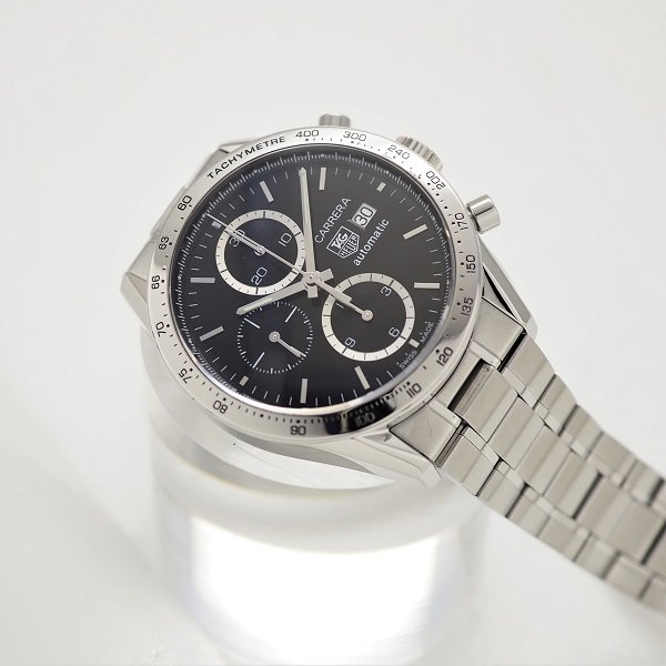 中古】【国際保証書2008年7月】 TAG HEUER (タグ・ホイヤー) カレラ タキメーター エレガンス CV2016.BA0786 - 六本木  時計専門店PROUD(プラウド)