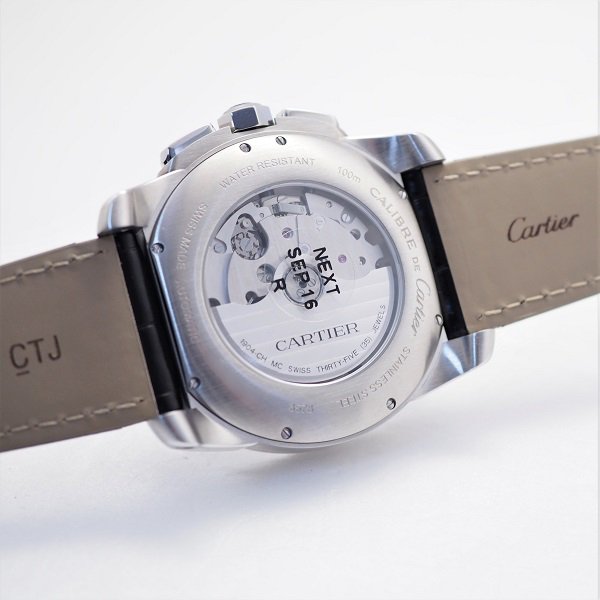 未使用】【国際保証書有】 CARTIER (カルティエ) カリブル ドゥ カルティエ クロノグラフ W7100060 - 六本木  時計専門店PROUD(プラウド)