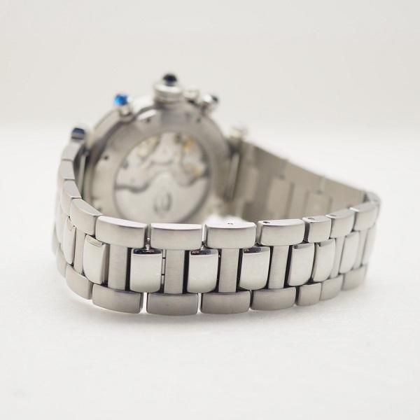 CARTIER カルティエ パシャ38mm　クロノグラフ 自動巻き　保証書有 Cartier カルティエ CARTIER パシャ 38mm クロノグラフ W31036T6