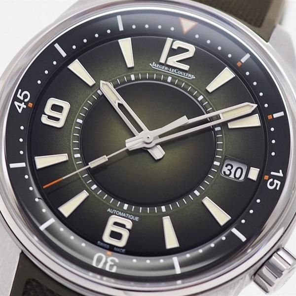 中古】【純正ステンレスベルト付】JAEGER LECOULTRE (ジャガー