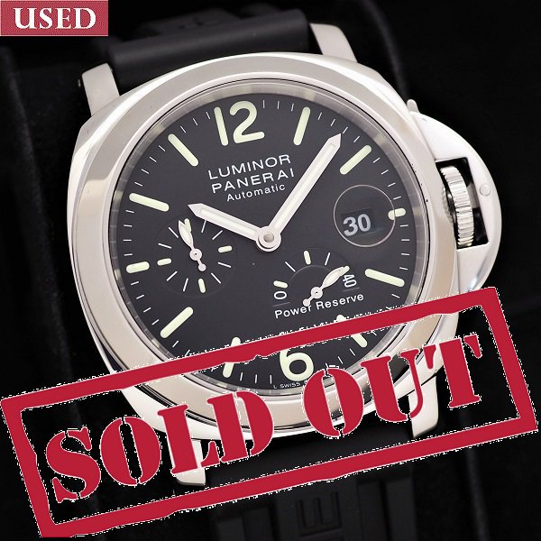 中古】【国内正規保証書2004年3月】 PANERAI (パネライ) ルミノール