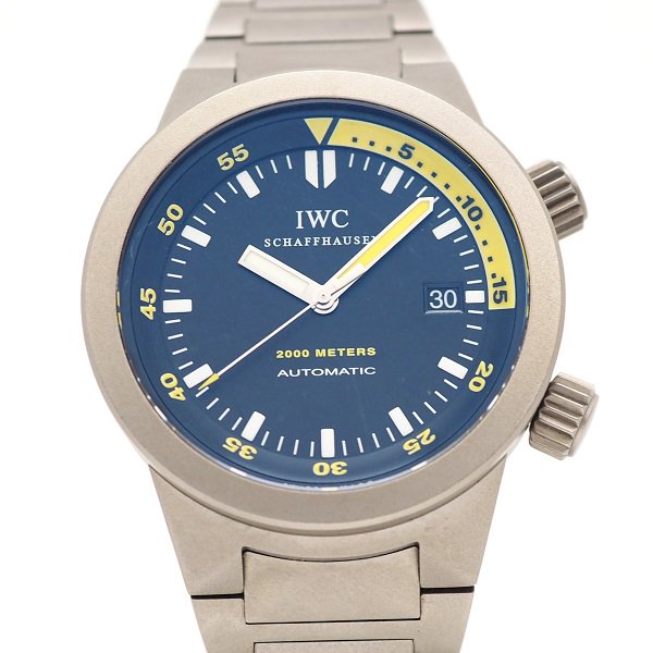 中古】 IWC (インターナショナルウォッチカンパニー) アクアタイマー オートマチック 2000 チタン IW353803 - 六本木  時計専門店PROUD(プラウド)