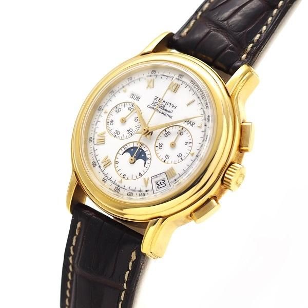 中古】 ZENITH (ゼニス) クロノマスター エルプリメロ トリプル ...