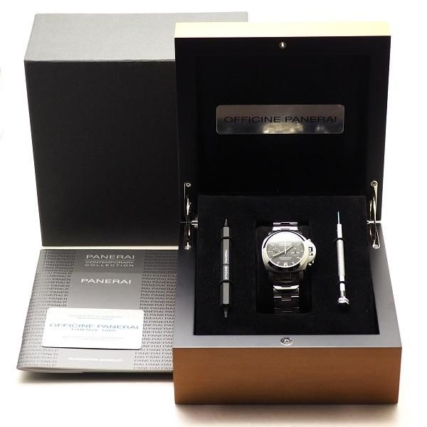 中古】【国際保証書有】 PANERAI (パネライ) ルミノール クロノ