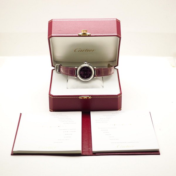 中古】【国際保証書有】 CARTIER (カルティエ) パシャC 2005年クリスマス限定モデル 35mm W3108299 - 六本木  時計専門店PROUD(プラウド)