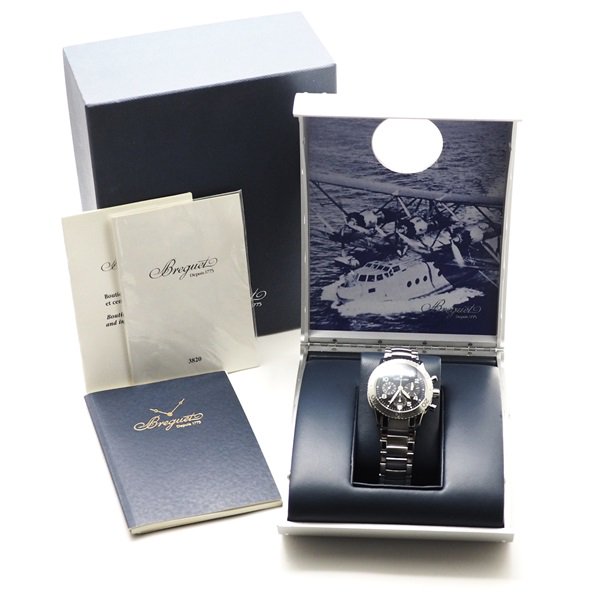 中古】【国際保証書2002年6月】 BREGUET (ブレゲ) トランスアトランティック TYPEXX 3820ST/H2/SW9 - 六本木  時計専門店PROUD(プラウド)