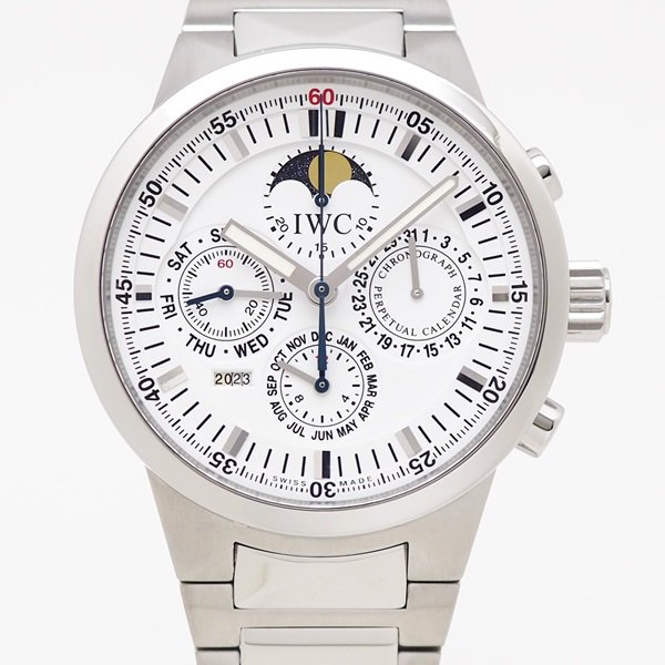 中古】【仕上げ済】 IWC GST パーペチュアルカレンダー ホワイト IW375619 - 六本木 時計専門店PROUD(プラウド)