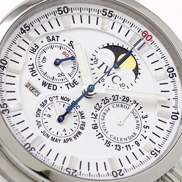 中古】【仕上げ済】 IWC GST パーペチュアルカレンダー ホワイト IW375619 - 六本木 時計専門店PROUD(プラウド)