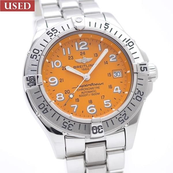 中古)BREITLING ブライトリング エアロマリン クロノスーパーオーシャン  A111B83PRS（商品ID：3717013364339）詳細ページ | 腕時計のGMT｜中古ブランド時計の販売買取も。ロレックス買取強化中