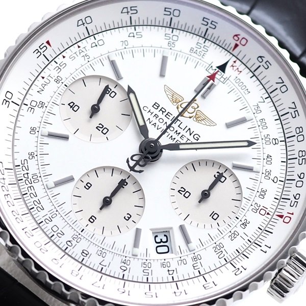 中古】 BREITLING (ブライトリング) ナビタイマー 41mm シルバー A23322 - 六本木 時計専門店PROUD(プラウド)