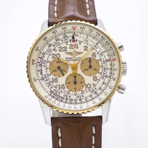 中古】 BREITLING (ブライトリング) ナビタイマー コスモノート クロノグラフ 手巻き シルバー D12023 - 六本木 時計 専門店PROUD(プラウド)