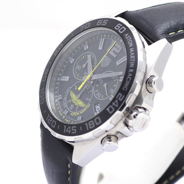 中古】 TAG Heuer（タグ・ホイヤー）フォーミュラ1 クロノグラフ クォーツ アストンマーティン スペシャルエディション  CAZ101P.FC8245 - 六本木 時計専門店PROUD(プラウド)